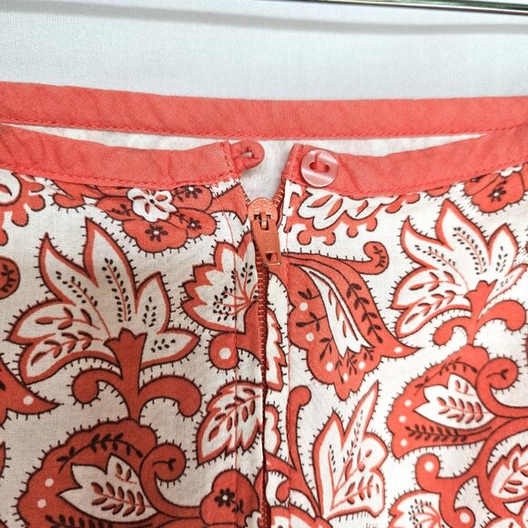 AMERICAN EAGLE Outfitters Women's Coral and White Skirt, Size 2 - Picture 9 of 11